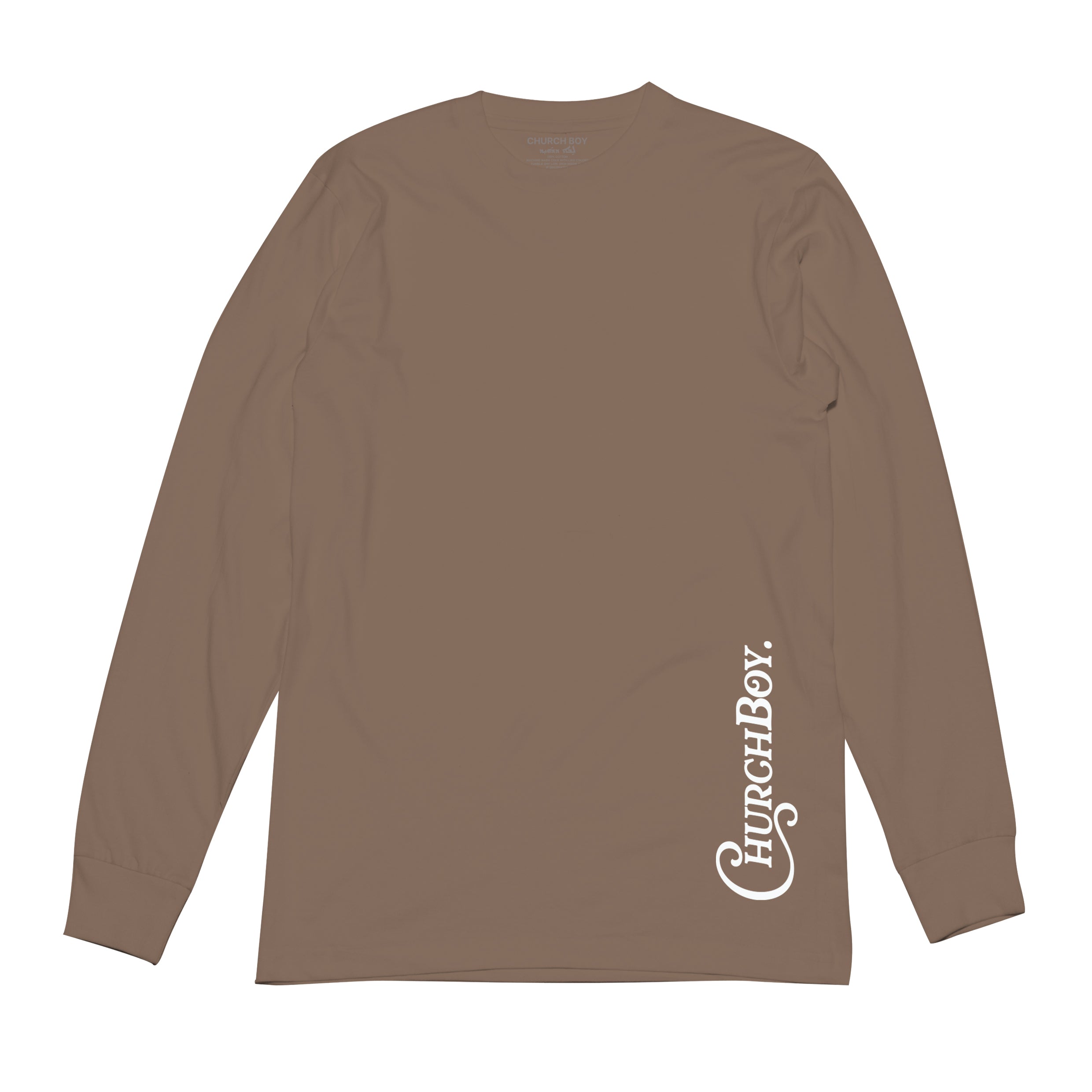 Longsleeve - Brown Pray For Your Friends