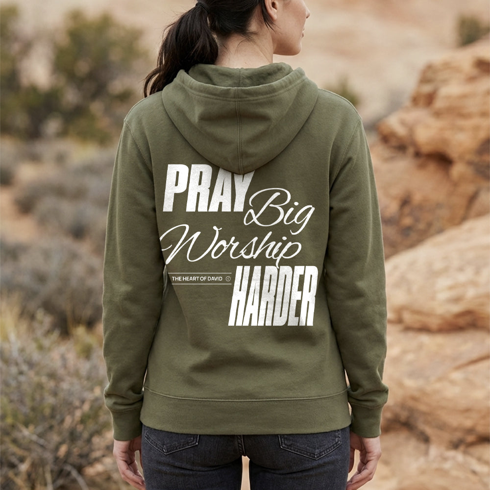 Pray Harder Hoodie