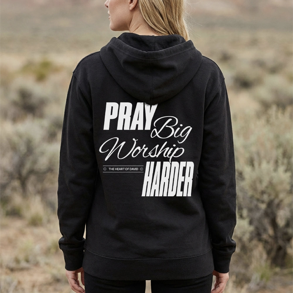 Pray Harder Hoodie