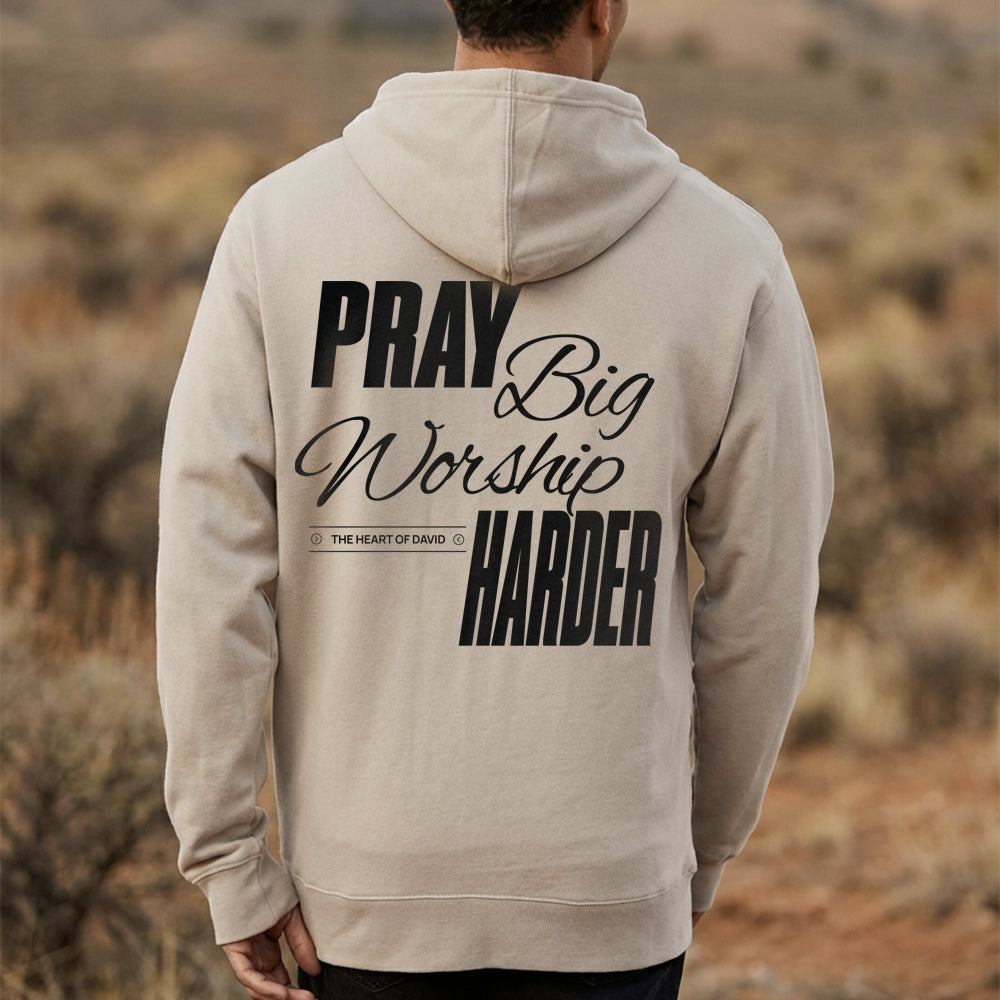 Pray Harder Hoodie