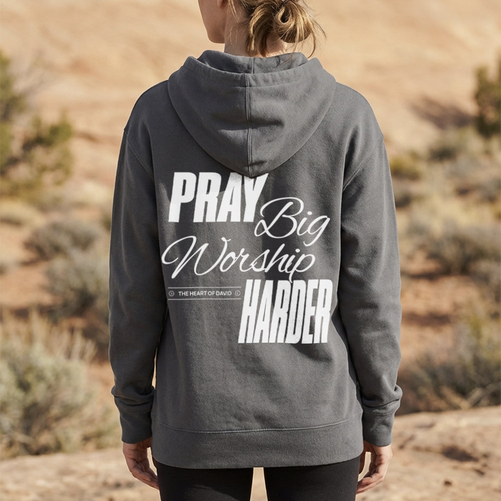 Pray Harder Hoodie